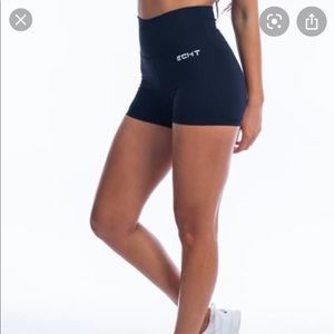 Echt booty shorts with back zipper 2 pack